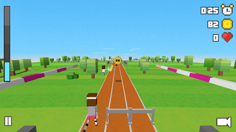 Blocky Runner screenshot