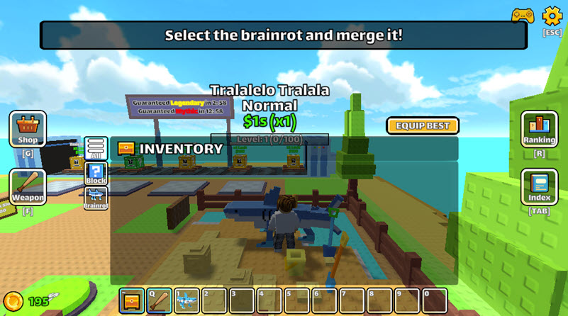 Brainrot Park screenshot