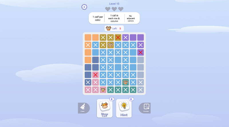 Meowdoku screenshot