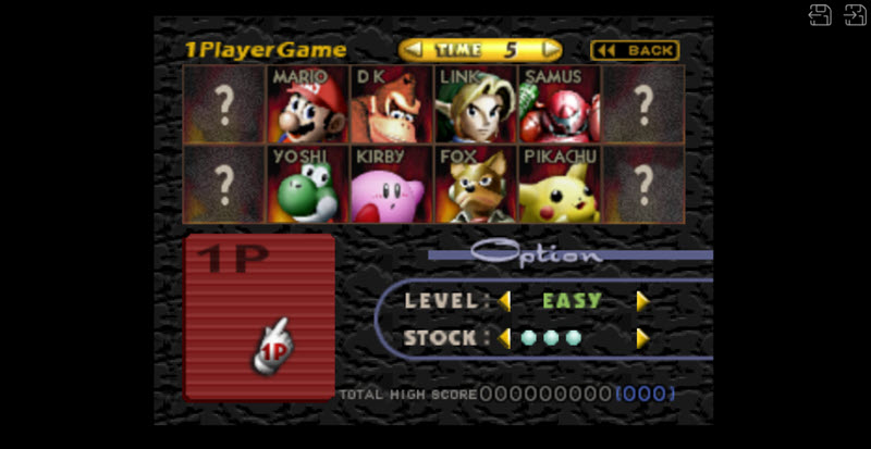 Super Smash Bros screenshot
